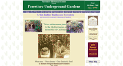 Desktop Screenshot of forestiere-historicalcenter.com